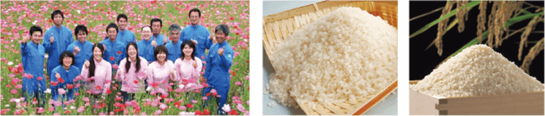 丹精込めて作り、出来上がったお米！